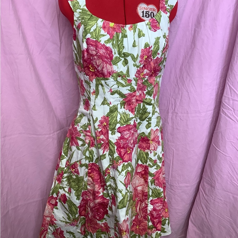 Floral Sleeveless Dress